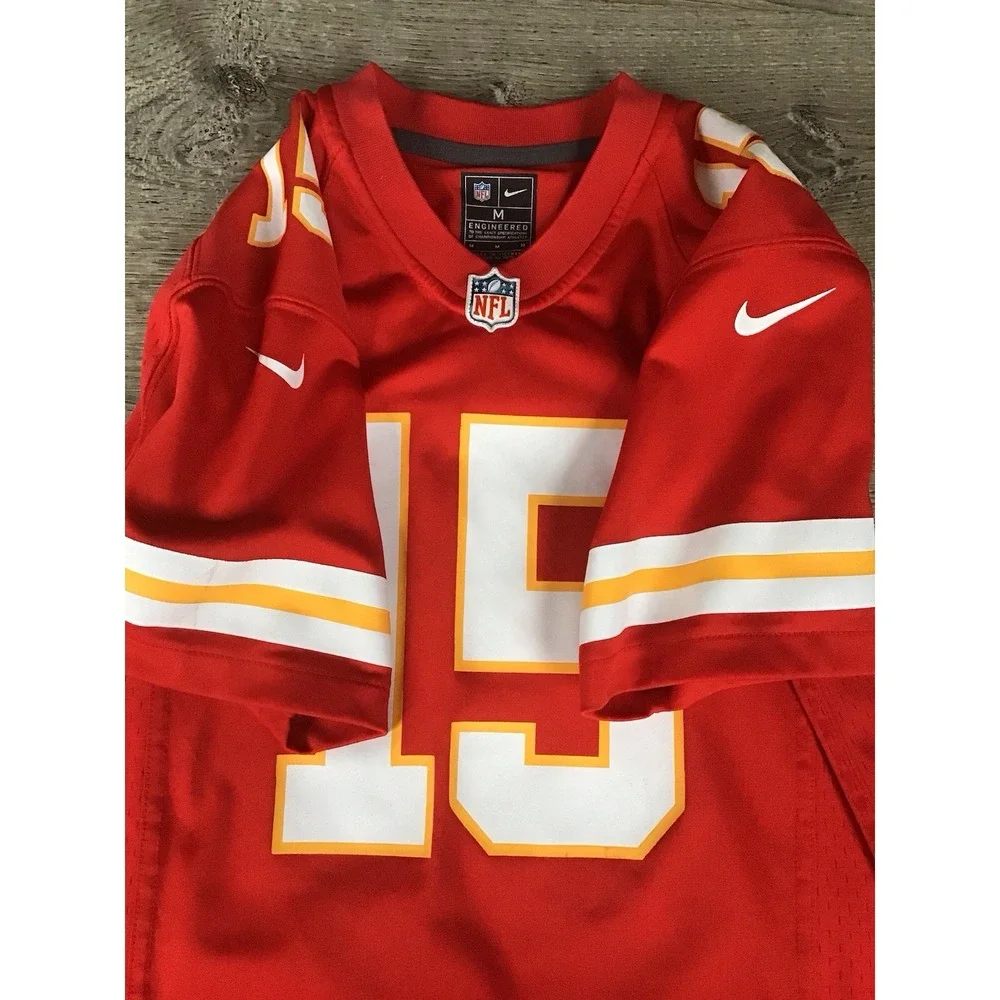 NIKE YOUTH BOYS Medium KC CHIEFS #15 PAT MAHOMES FOOTBALL JERSEY